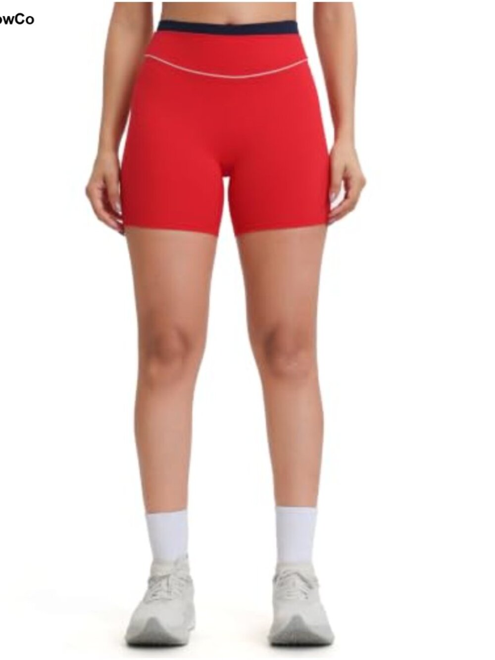 High Waist Biker Shorts 5" Buttery Soft Nylon Spandex Yoga Gym